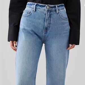Good American Indigo Good Standard Straight Leg Jeans